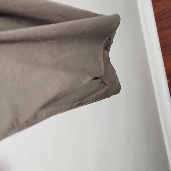 Torrid Womens Dress Tunic Torrid Size 2 Olive Green Maxi Slit Sides Tank Top - Picture 4 of 9